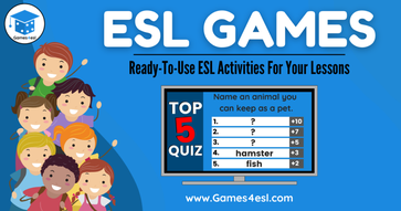 100 ESL Games, Ready-To-Use ESL Activities For Your Class